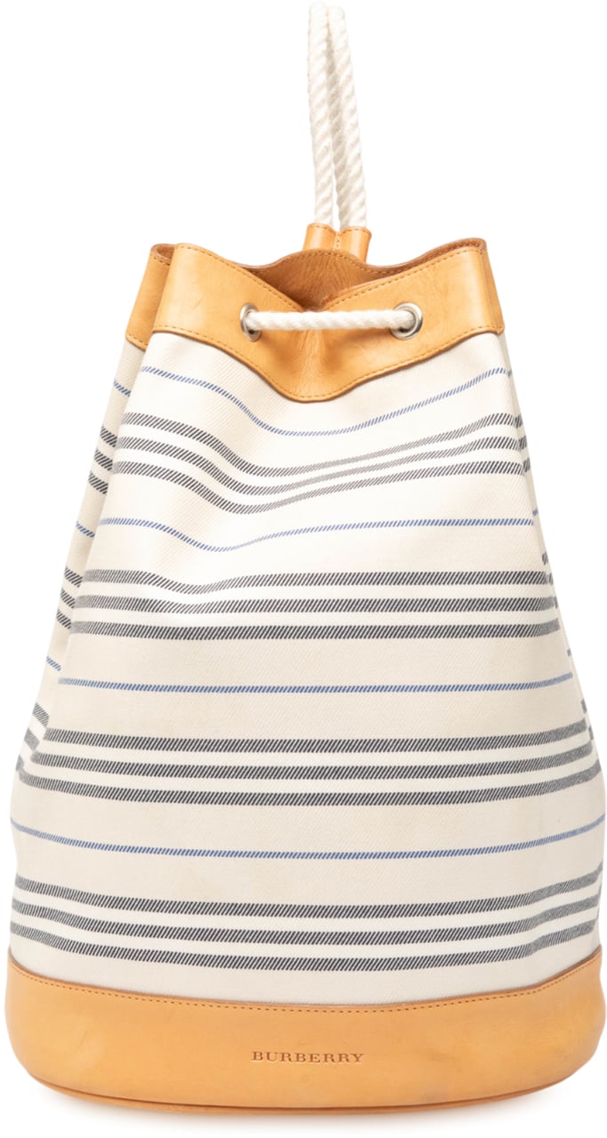 Burberry Canvas Backpack Wit