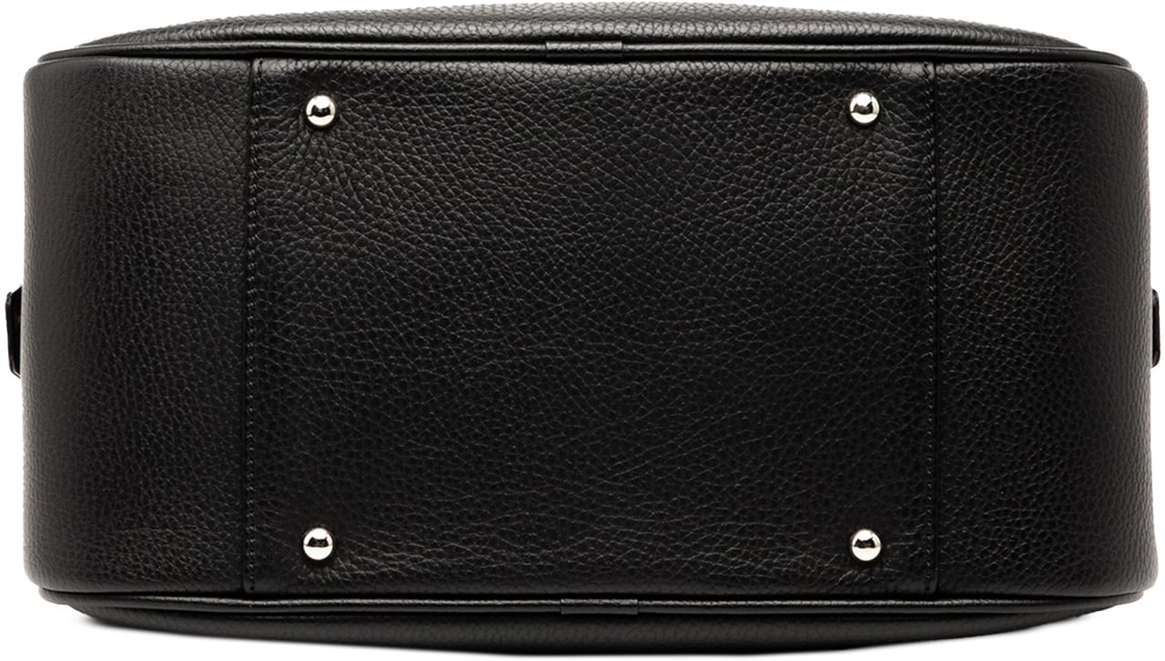 Burberry Leather Boston Bag Zwart