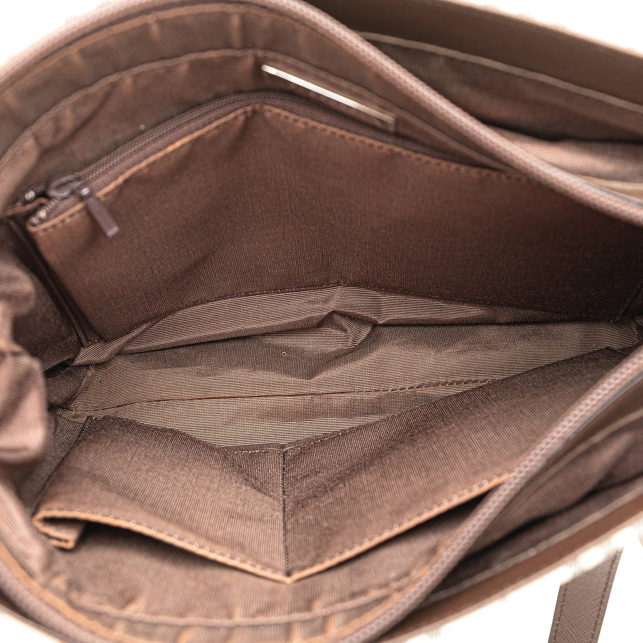 Burberry House Check Canvas Tote Bruin