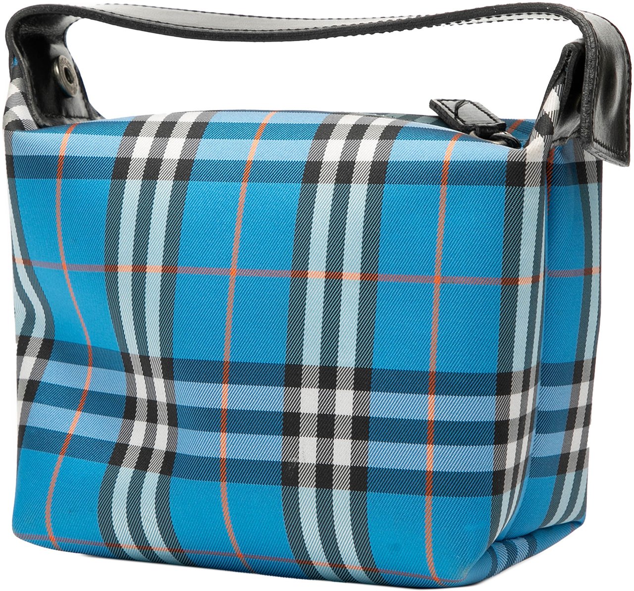 Burberry Mini House Check Canvas Handbag Blauw