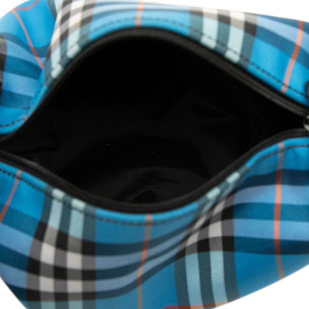 Burberry Mini House Check Canvas Handbag Blauw