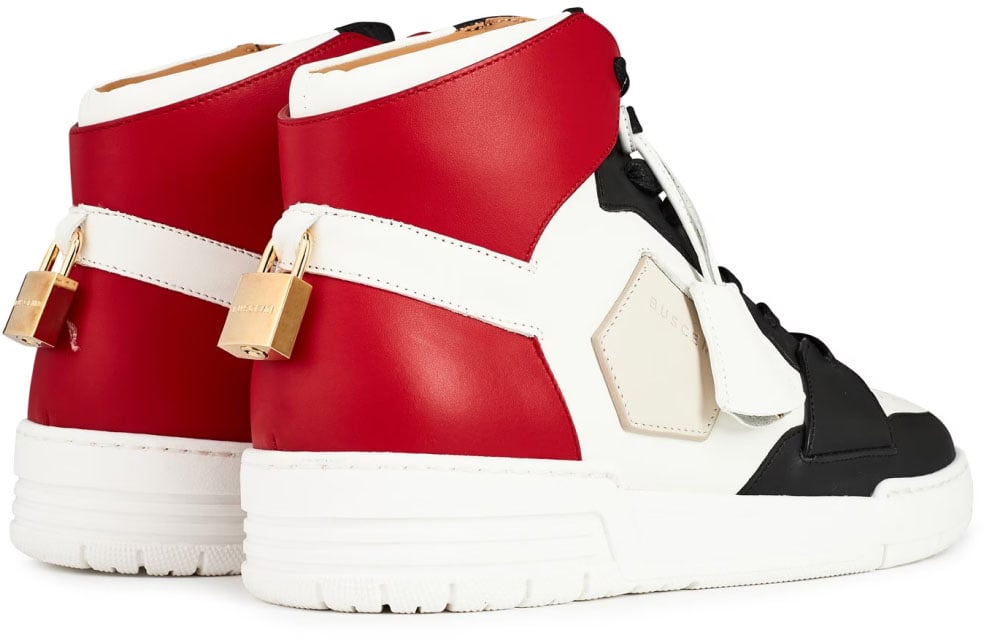 Buscemi Air Jon High Padlock Sneakers Divers