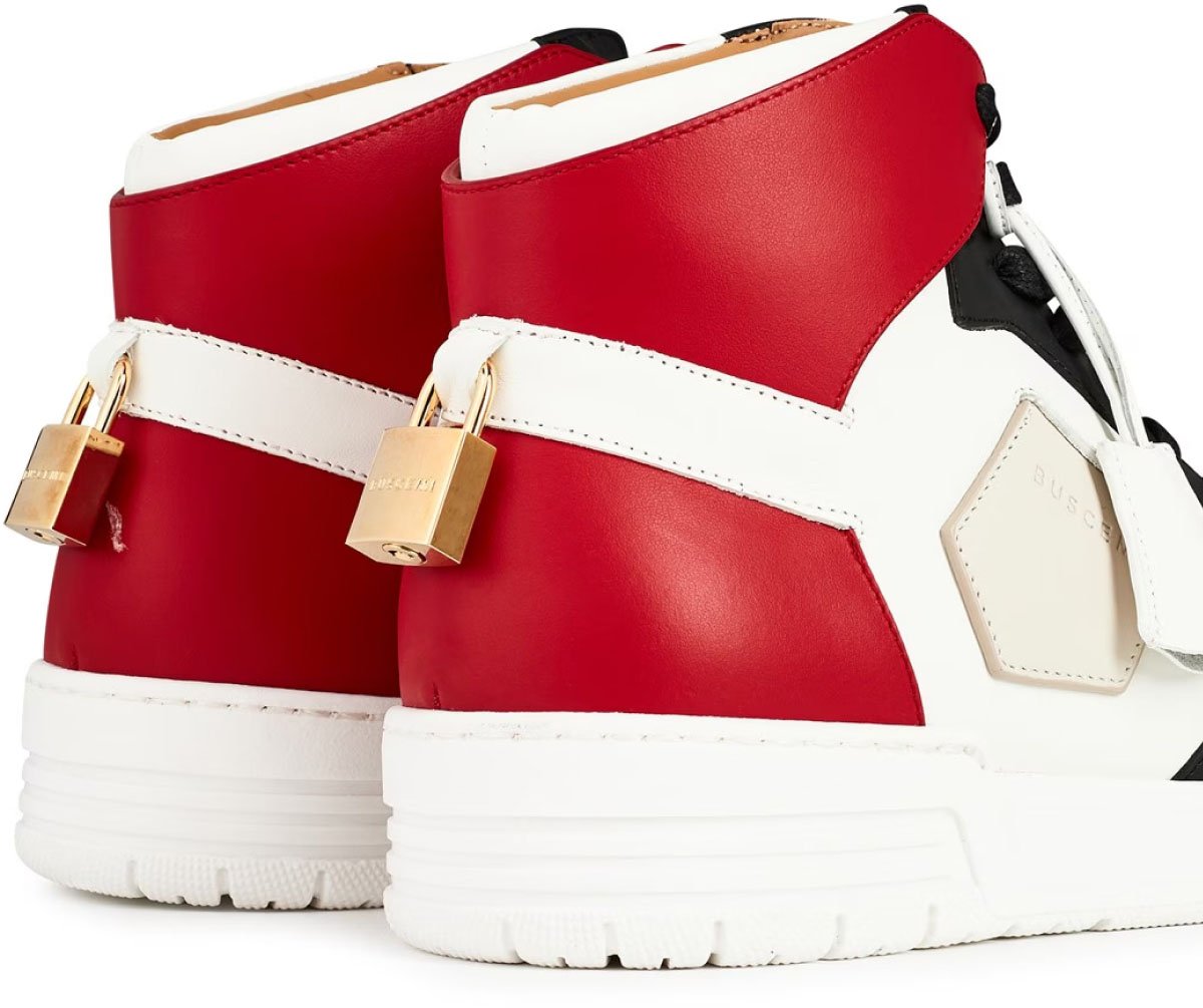 Buscemi Air Jon High Padlock Sneakers Divers