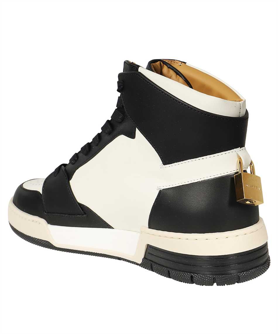 Buscemi Leather high-top sneakers Zwart