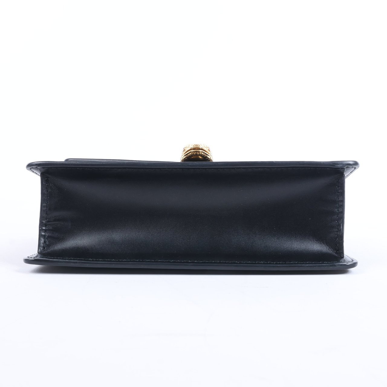 Bvlgari Bvlgari × Alexander Wang Serpenti Leather Handbag in Black Zwart
