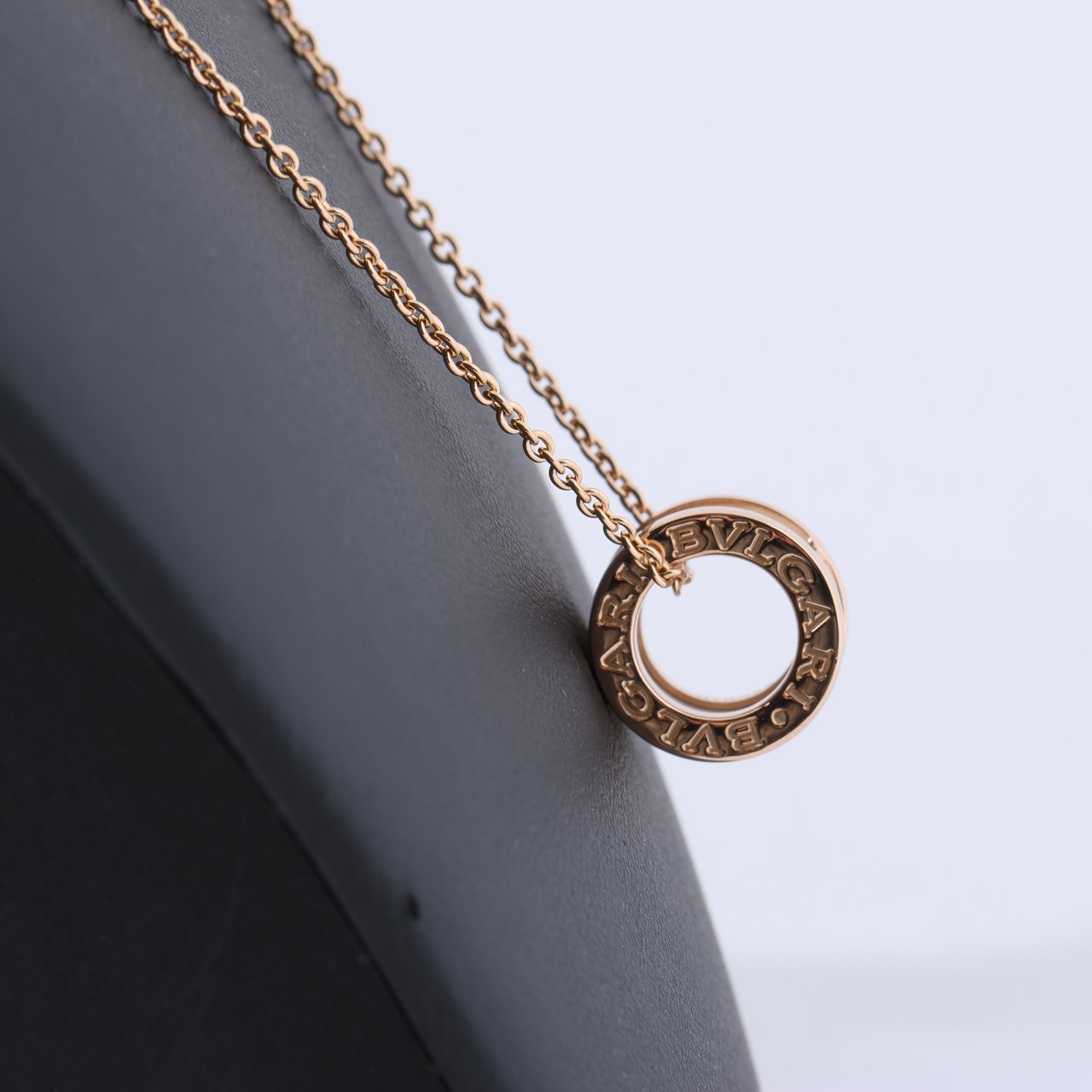 Bvlgari Bvlgari B.Zero 1 Necklace 750 (PG) × Ceramic 12.1g 346082 Divers