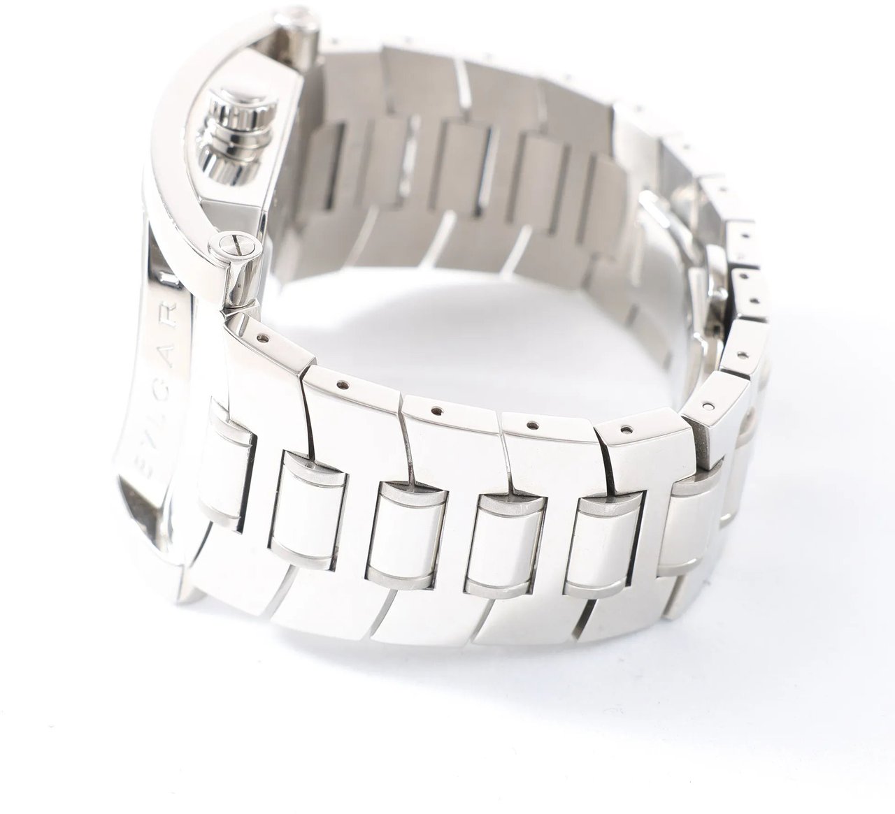 Bvlgari Bvlgari Assioma AA48S L4089 SS SS AT Black Dial Watch Zwart