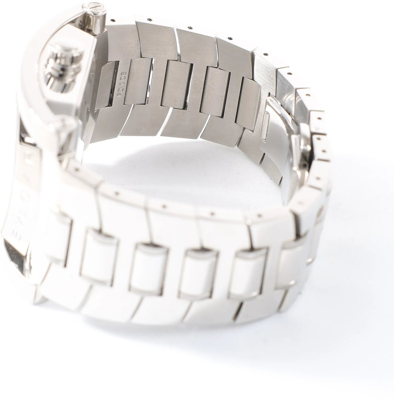 Bvlgari Bvlgari Assioma AA48S L4089 SS SS AT Black Dial Watch Zwart