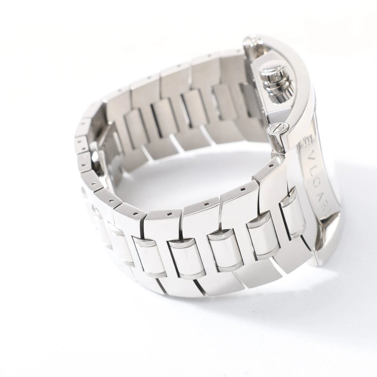 Bvlgari Bvlgari Assioma AA48S L4089 SS SS AT Black Dial Watch Zwart