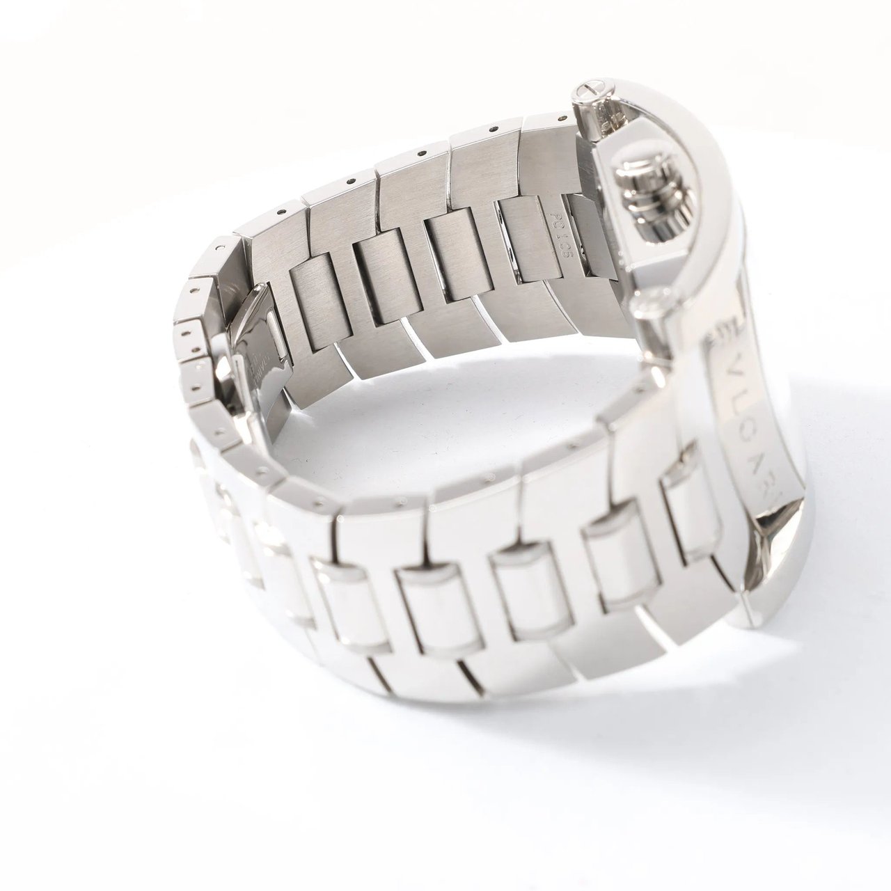 Bvlgari Bvlgari Assioma AA48S L4089 SS SS AT Black Dial Watch Zwart