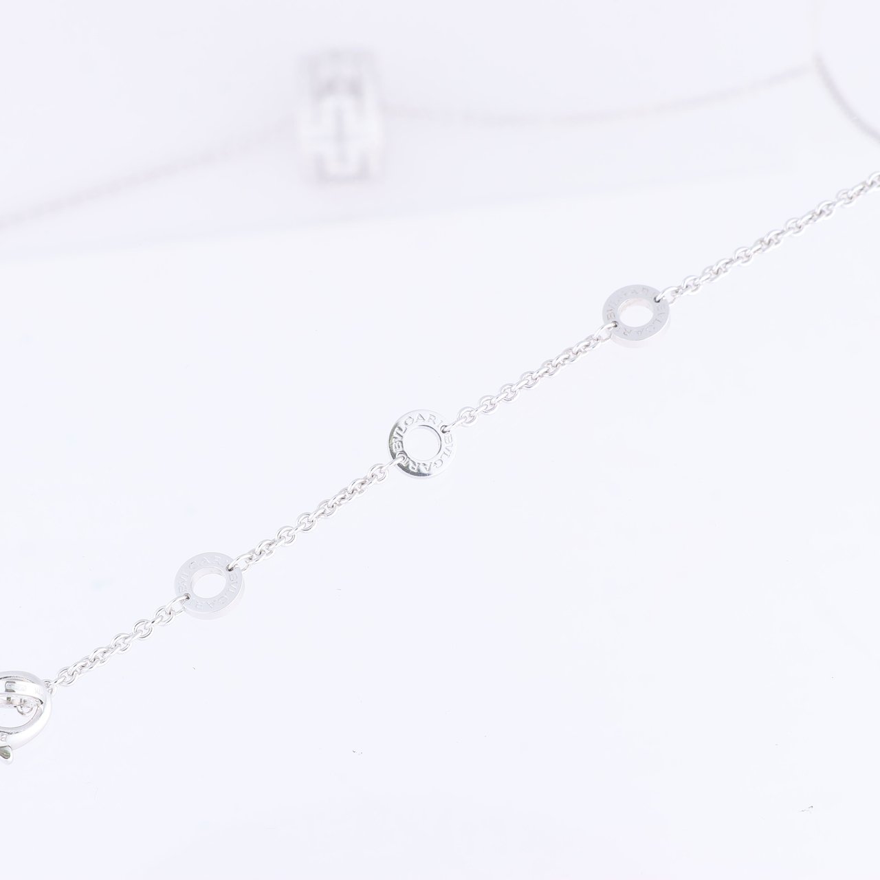 Bvlgari Bvlgari Parentesi Diamond Necklace 750(WG) 12.2g Divers