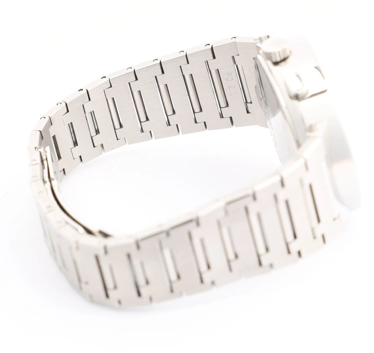 Bvlgari Bvlgari Bvlgari Bvlgari Chronograph BB38SSCH SS AT Watch with Black Dial Zwart