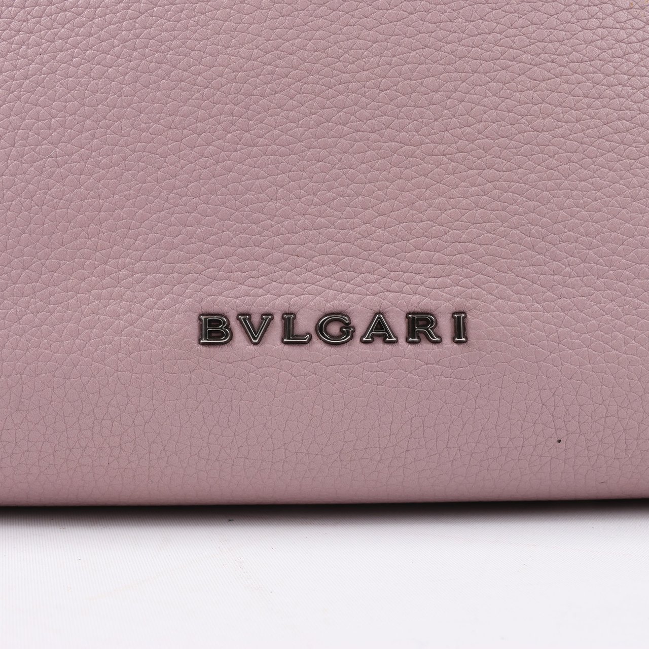 Bvlgari BVLGARI Monete Leather 2Way Shoulder Bag in Pink Roze