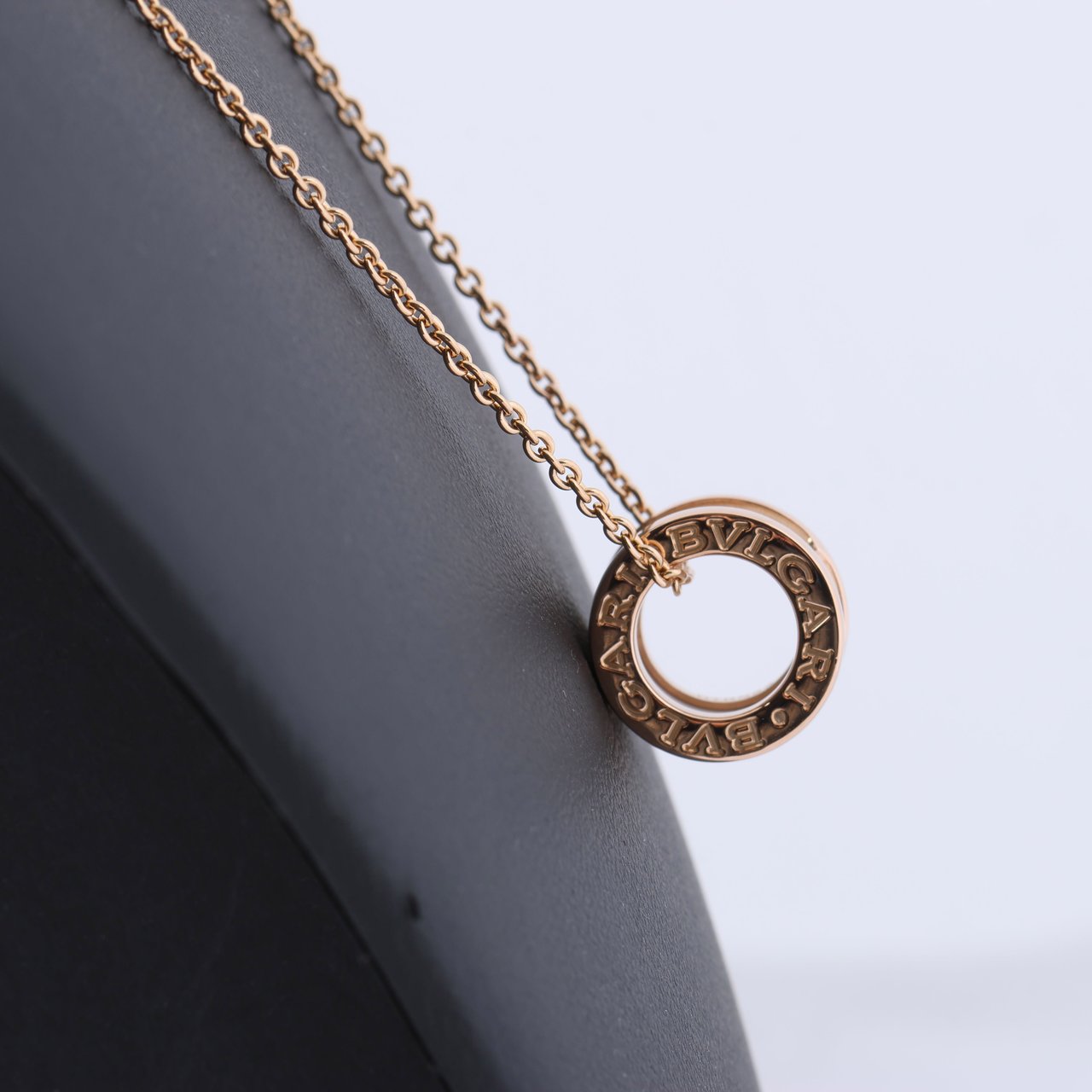 Bvlgari Bvlgari B.Zero 1 Necklace 750 (PG) × Ceramic 12.1g 346082 Divers