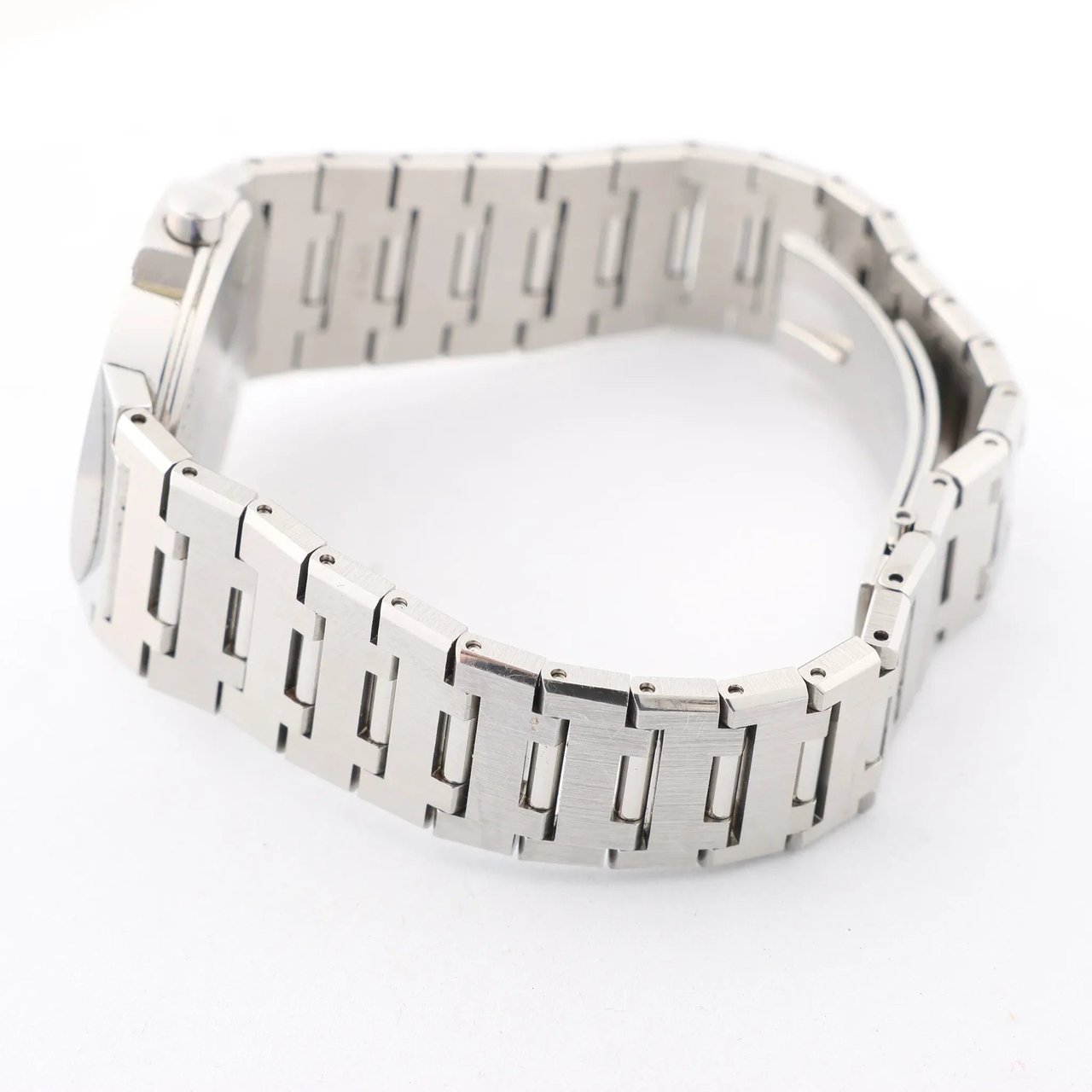 Bvlgari Bvlgari Bvlgari Bvlgari BB30SS D317440 SS QZ Watch with Black Dial Zwart