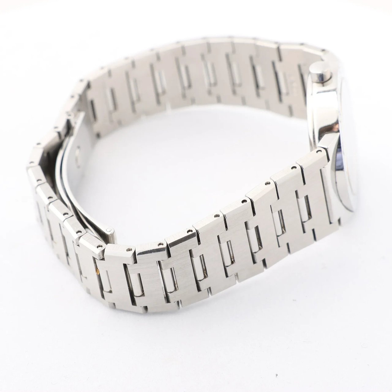 Bvlgari Bvlgari Bvlgari Bvlgari BB30SS D317440 SS QZ Watch with Black Dial Zwart