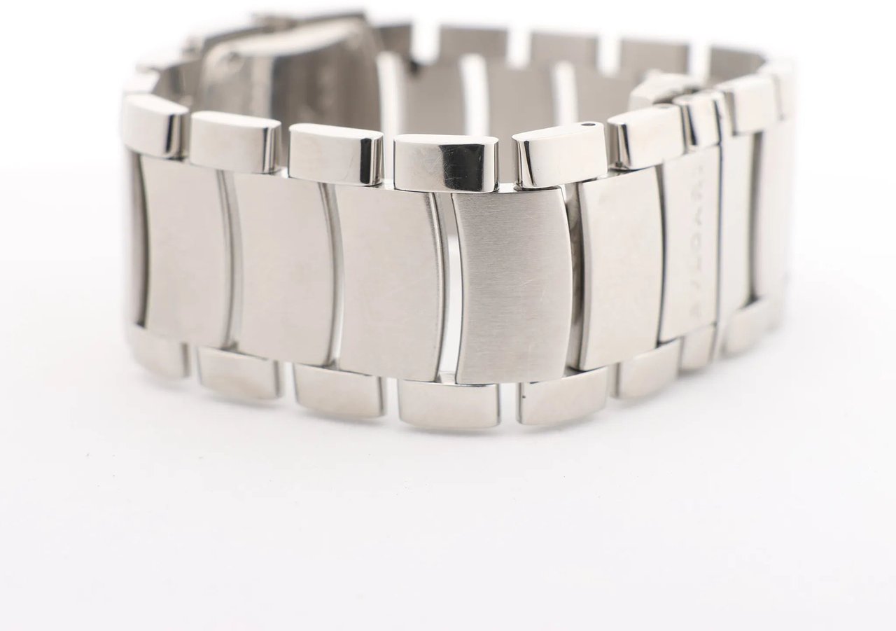 Bvlgari Bvlgari Ashoma AA35BSS L3036 SS QZ Watch with Black Dial Zwart