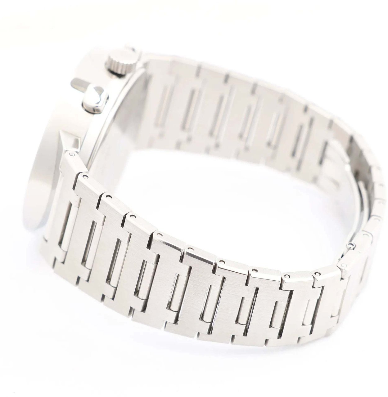 Bvlgari Bvlgari Bvlgari Bvlgari Chronograph BB38SSCH SS AT Watch with Black Dial Zwart