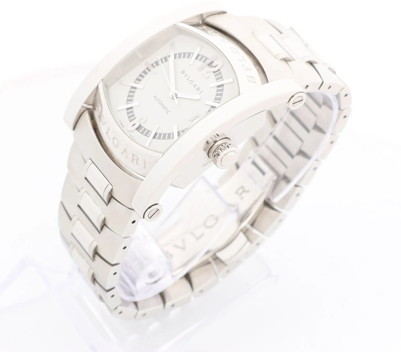 Bvlgari Bvlgari Assioma AA48S L6648 SS WZ Watch with Beige Dial Beige