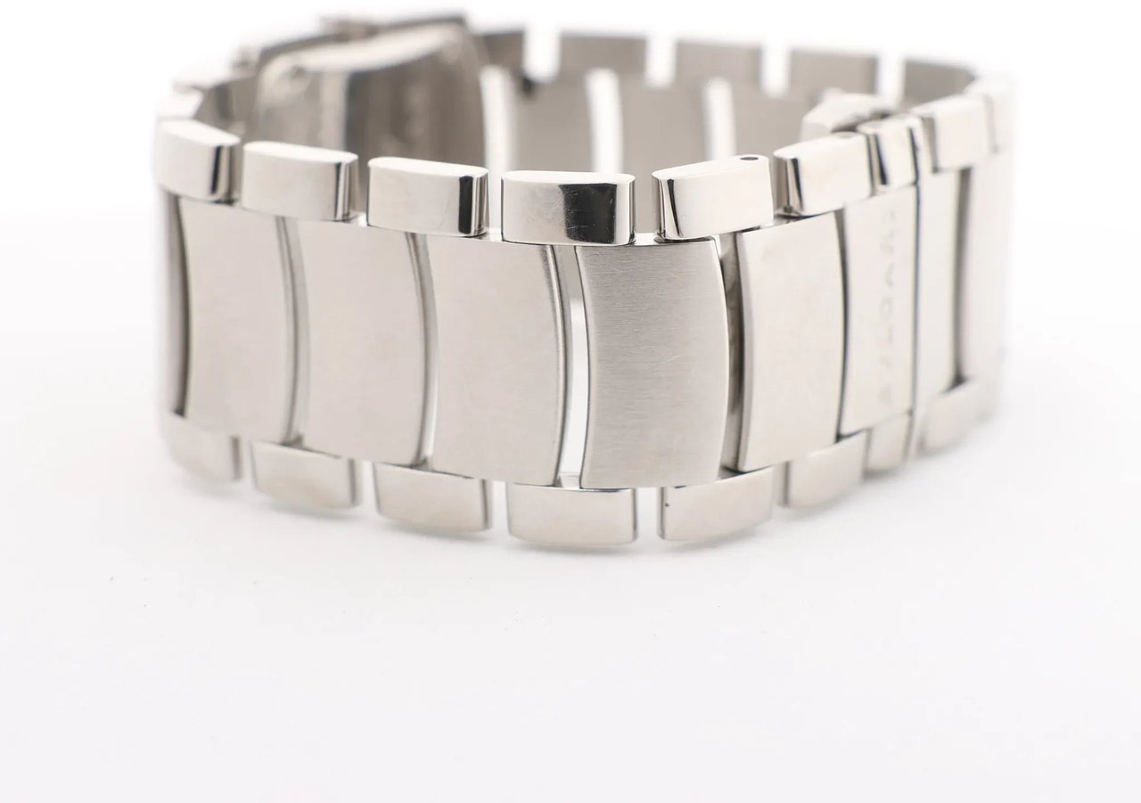Bvlgari Bvlgari Ashoma AA35BSS L3036 SS QZ Watch with Black Dial Zwart