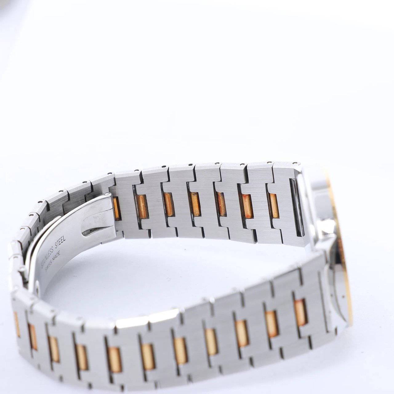 Bvlgari Bvlgari Bvlgari BB33SGD F122031 SS×YG QZ Watch with Black Dial Zwart