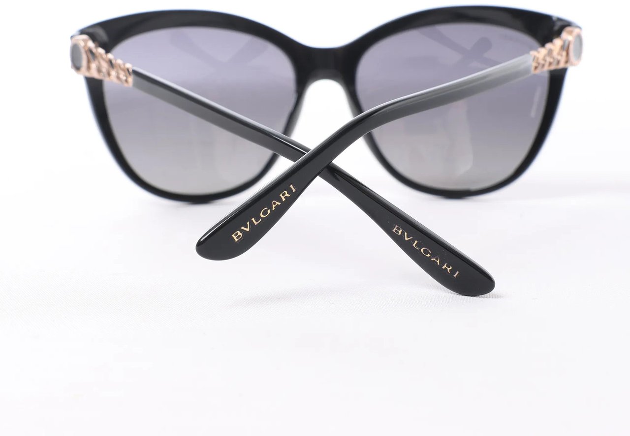 Bvlgari BV8158 Sunglasses in Black Zwart