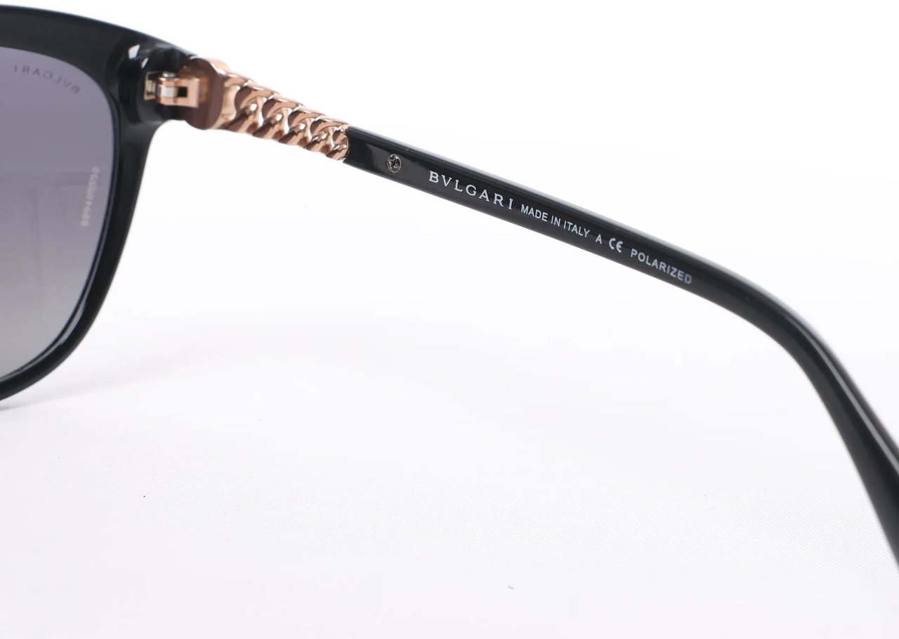 Bvlgari BV8158 Sunglasses in Black Zwart