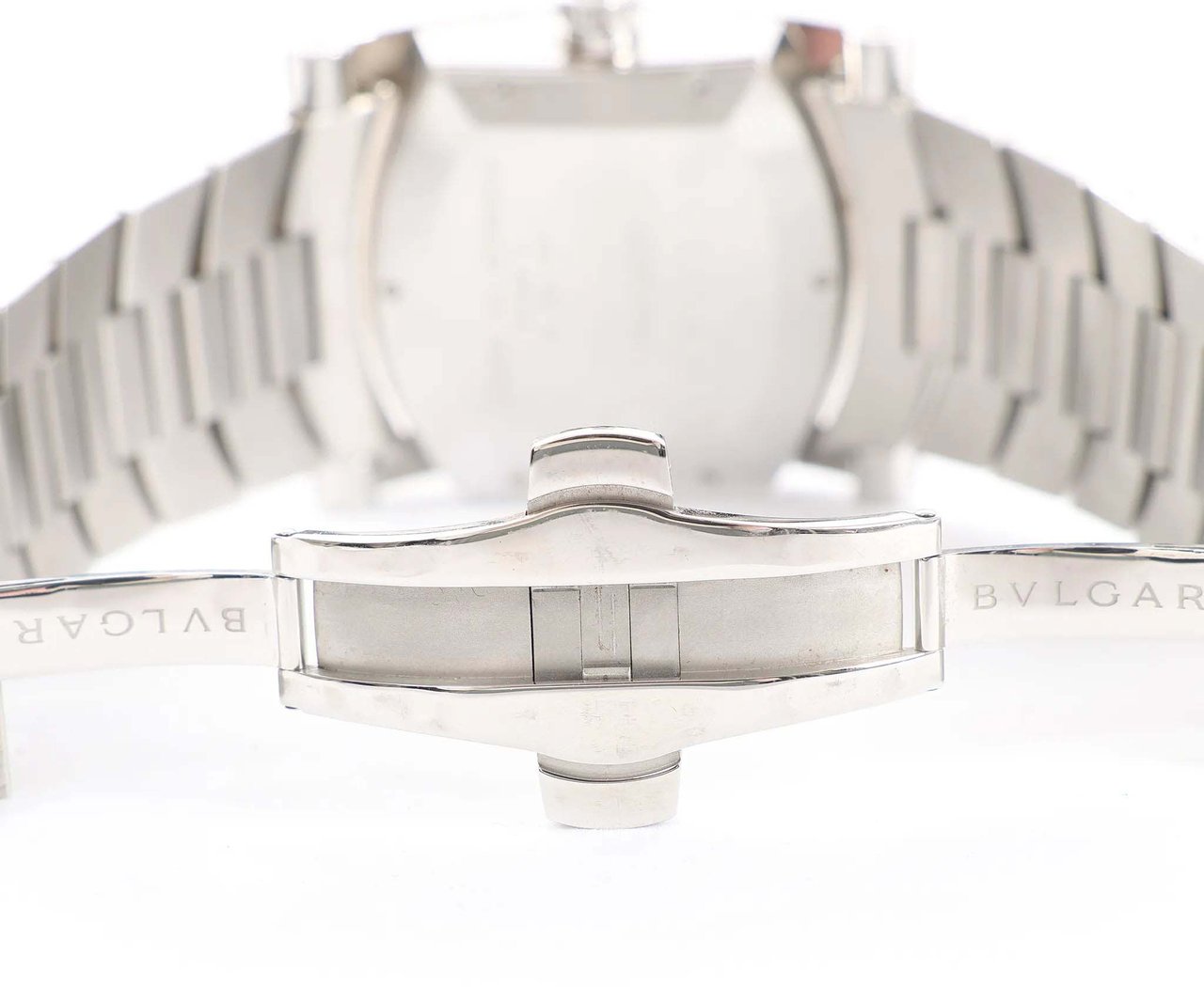 Bvlgari Assioma AA48S L6648 SS WZ Watch with Beige Dial Beige
