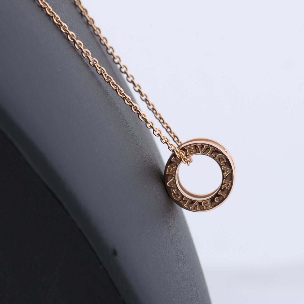 Bvlgari B.Zero 1 Necklace 750 (PG) × Ceramic 12.1g 346082 Divers