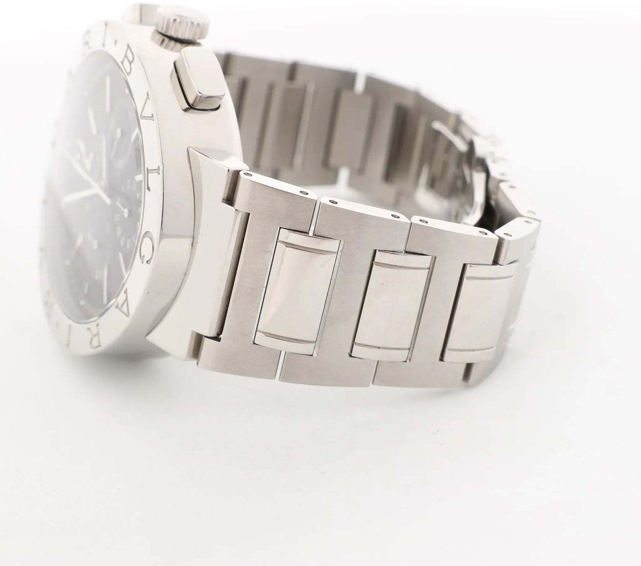 Bvlgari Bvlgari Bvlgari BB42SSCH O3235 SS AT Watch with Black Dial Zwart