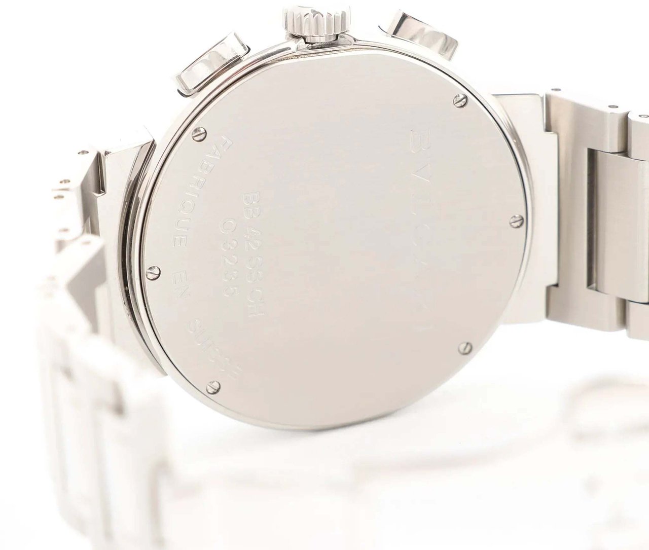 Bvlgari Bvlgari Bvlgari BB42SSCH O3235 SS AT Watch with Black Dial Zwart