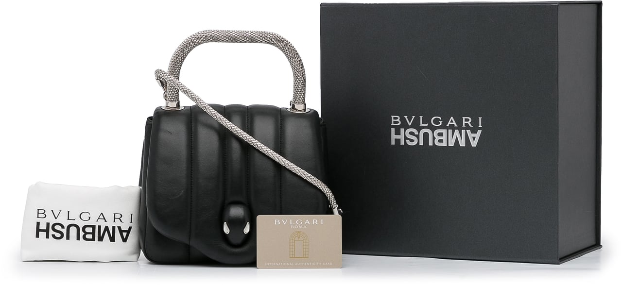 Bvlgari X Ambush Convertible Crossbody Bag Blauw