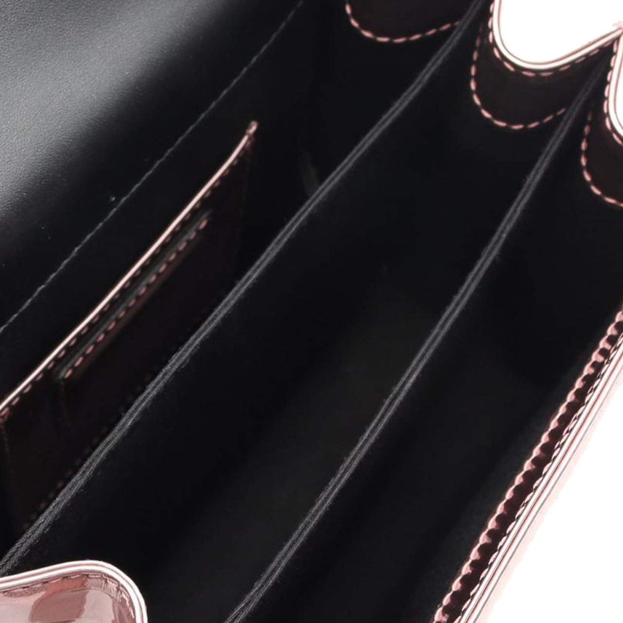 Bvlgari Patent Serpenti Forever Top Handle Satchel Roze