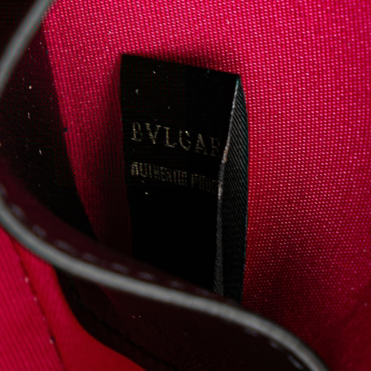 Bvlgari Small Leather Serpenti Ellipse Satchel Zwart