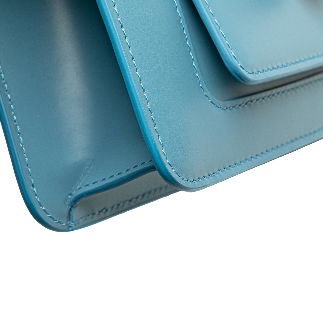 Bvlgari Leather Serpenti Forever Crossbody Blauw