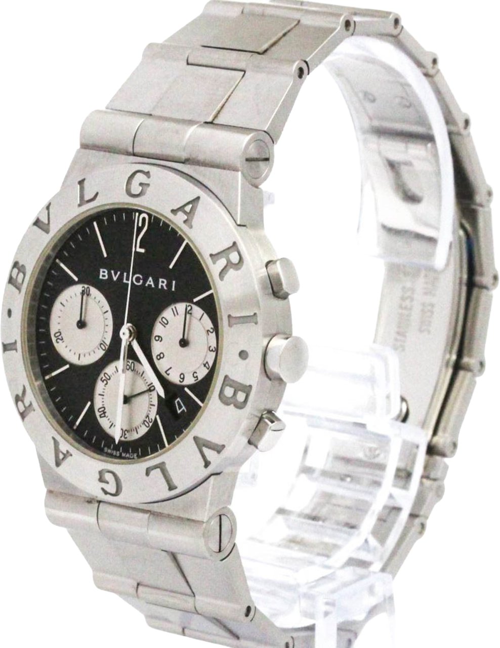 Bvlgari Diagono Chronograph Quartz Stainless Steel 35 Divers