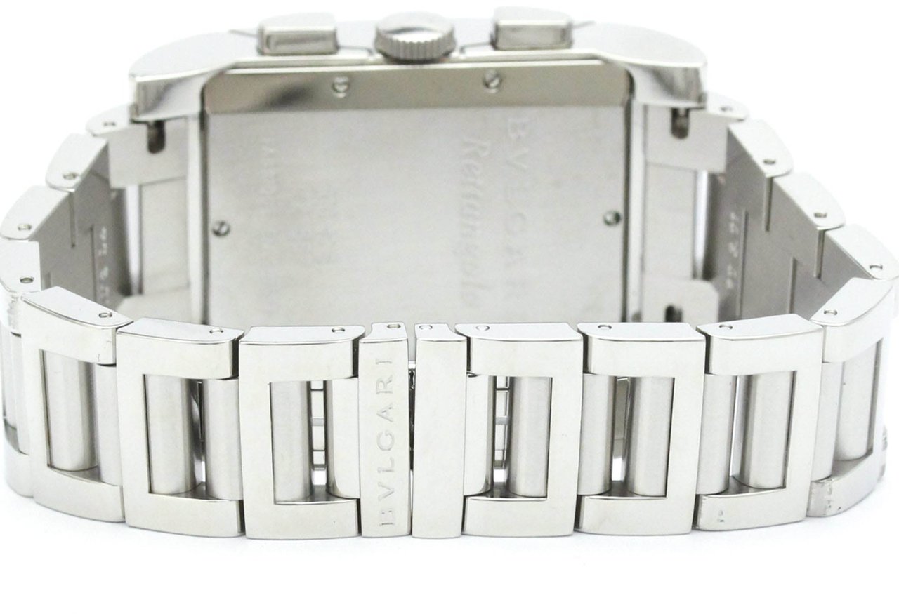 Bvlgari Bvlgari Rettangolo Chronograph Quartz Stainless Steel 49 Divers
