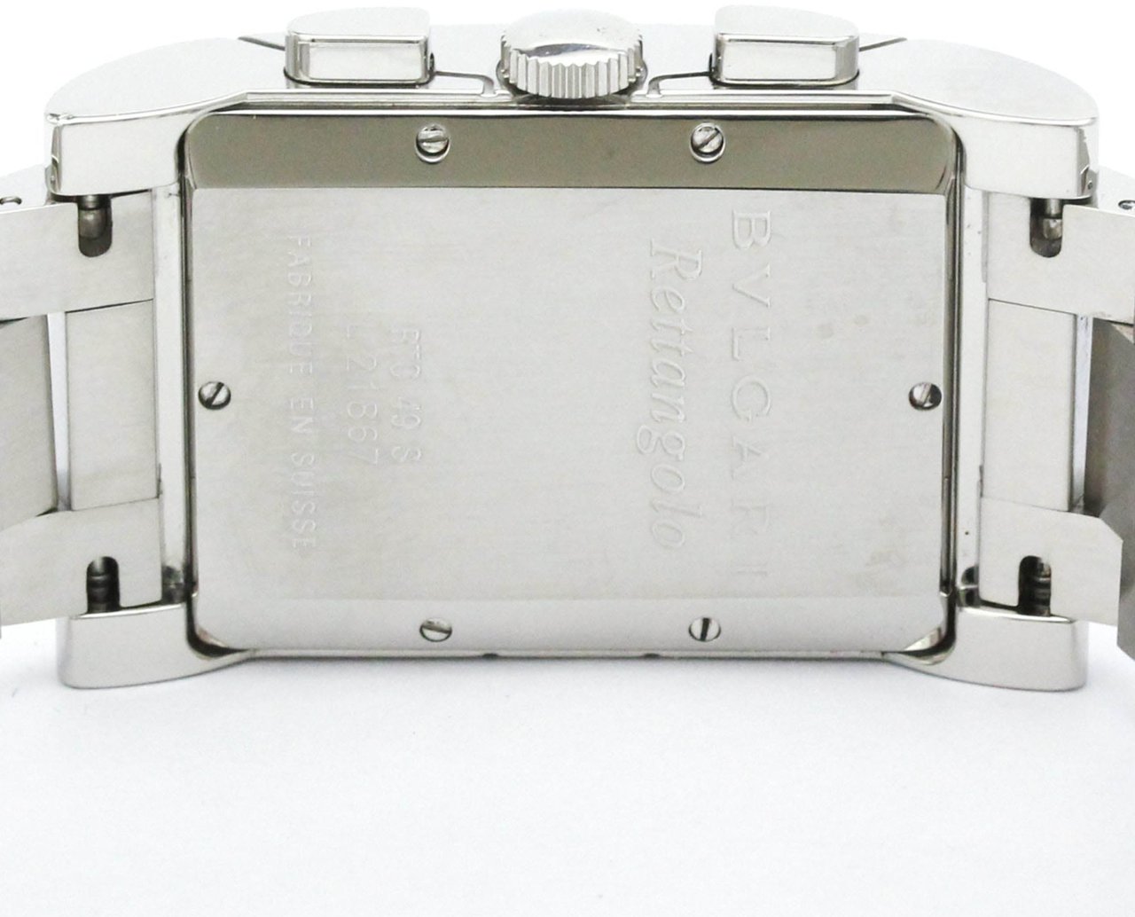 Bvlgari Bvlgari Rettangolo Chronograph Quartz Stainless Steel 49 Divers