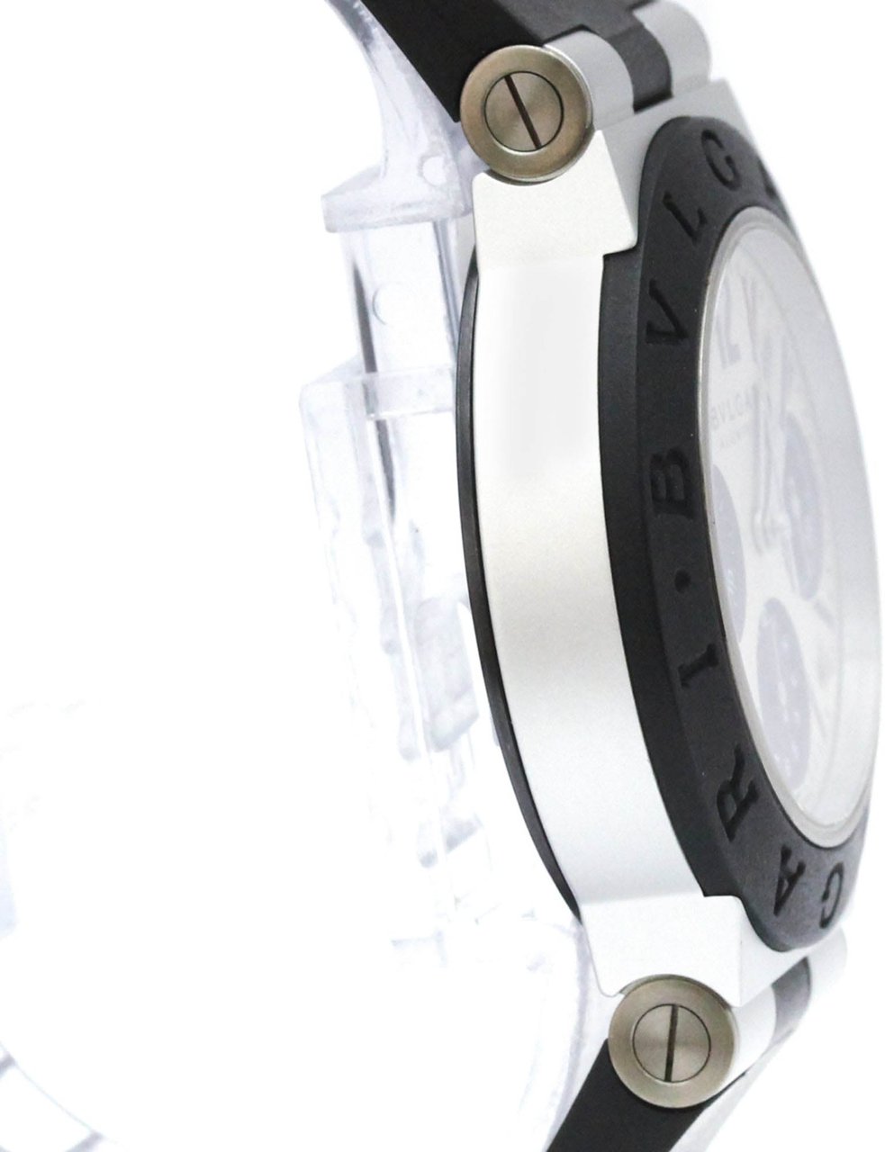 Bvlgari Diagono Automatic Aluminum and Rubber 38 Divers