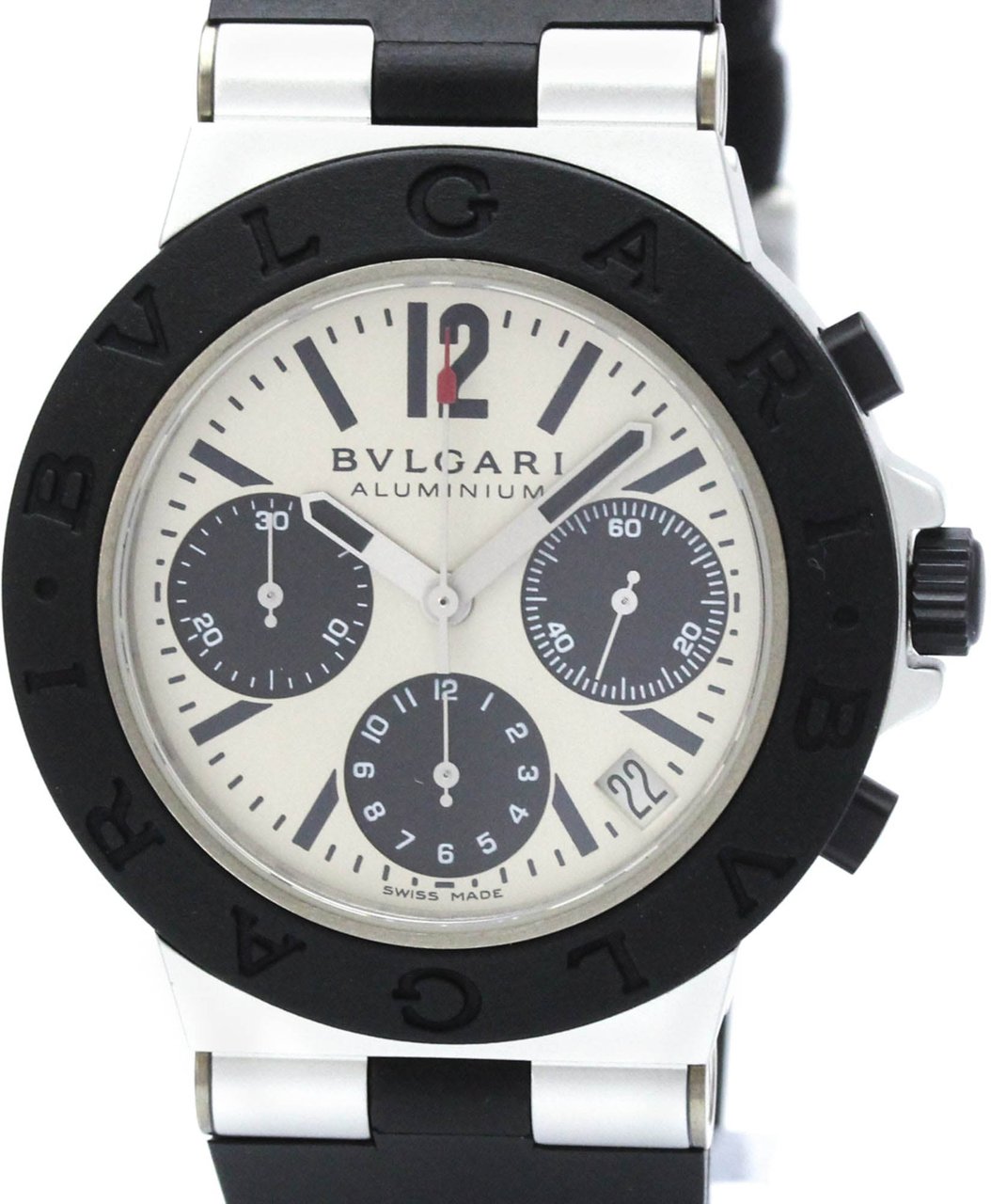 Bvlgari Diagono Automatic Aluminum and Rubber 38 Divers