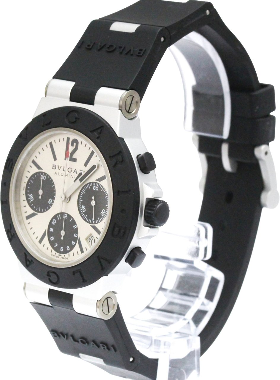 Bvlgari Diagono Automatic Aluminum and Rubber 38 Divers