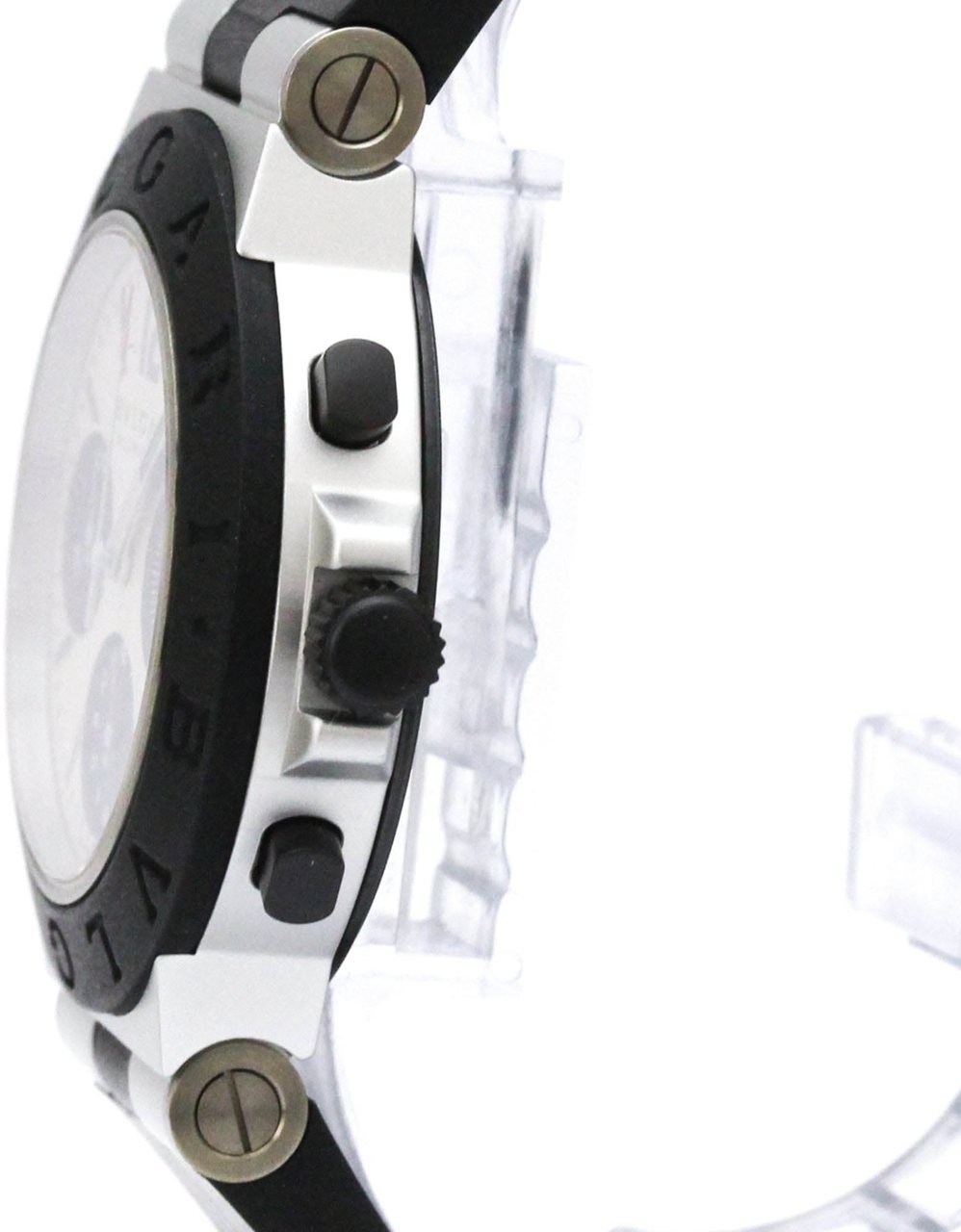Bvlgari Diagono Automatic Aluminum and Rubber 38 Divers