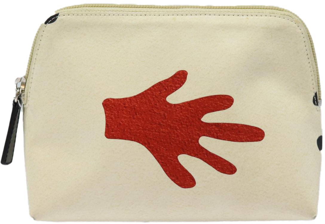 Bvlgari Bvlgari Pouch Leather Rood