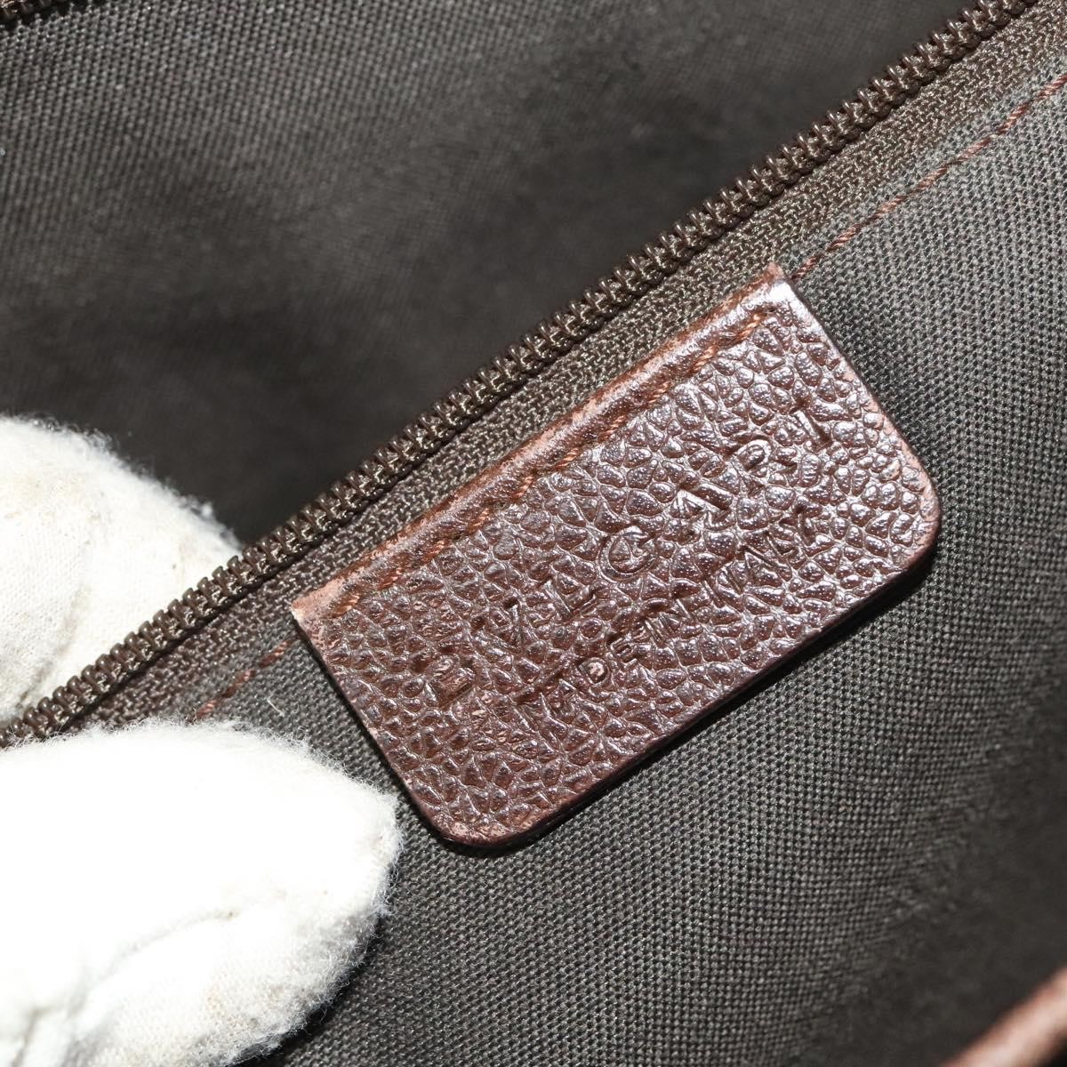 Bvlgari Bvlgari Flap shoulder Bag Leather Bruin