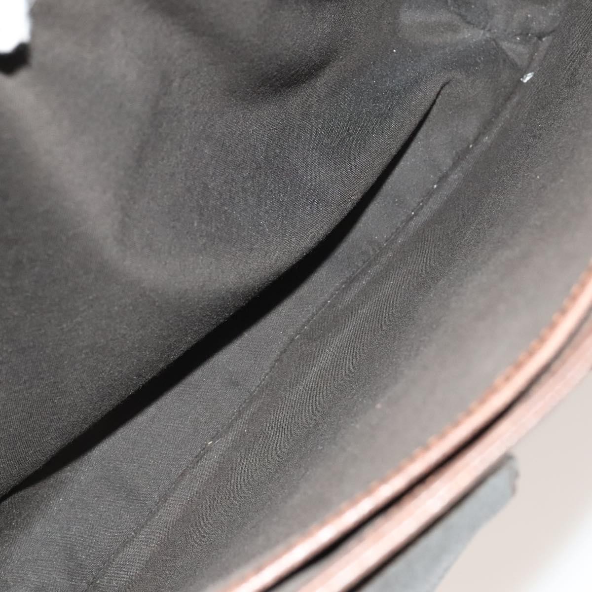 Bvlgari Bvlgari Flap shoulder Bag Leather Bruin