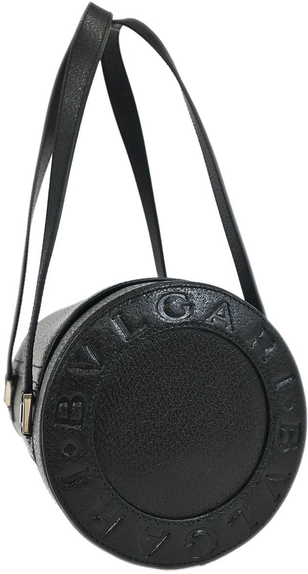 Bvlgari Bvlgari B.Zero1 Logomania Bag Leather Zwart