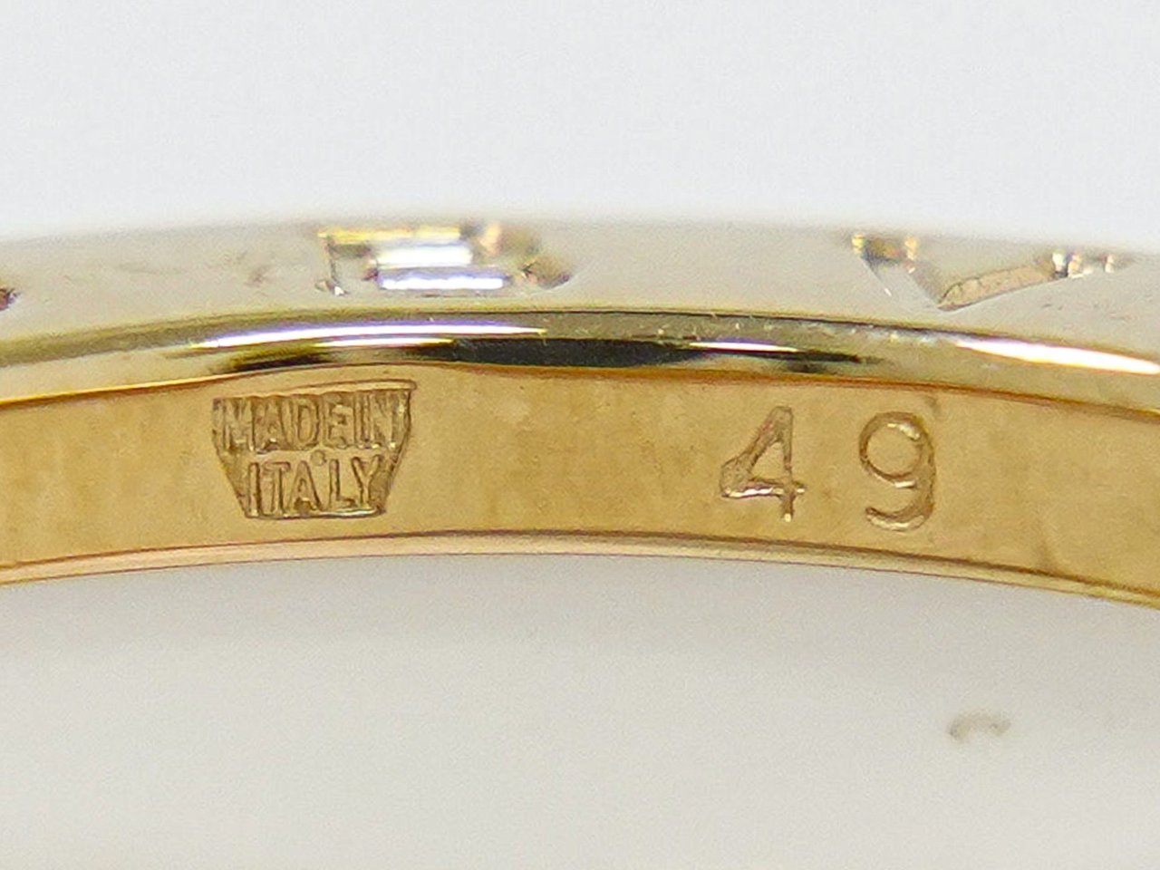 Bvlgari Bvlgari B.Zero1 Three Band Ring 18K Yellow Gold and Ceramic Goud