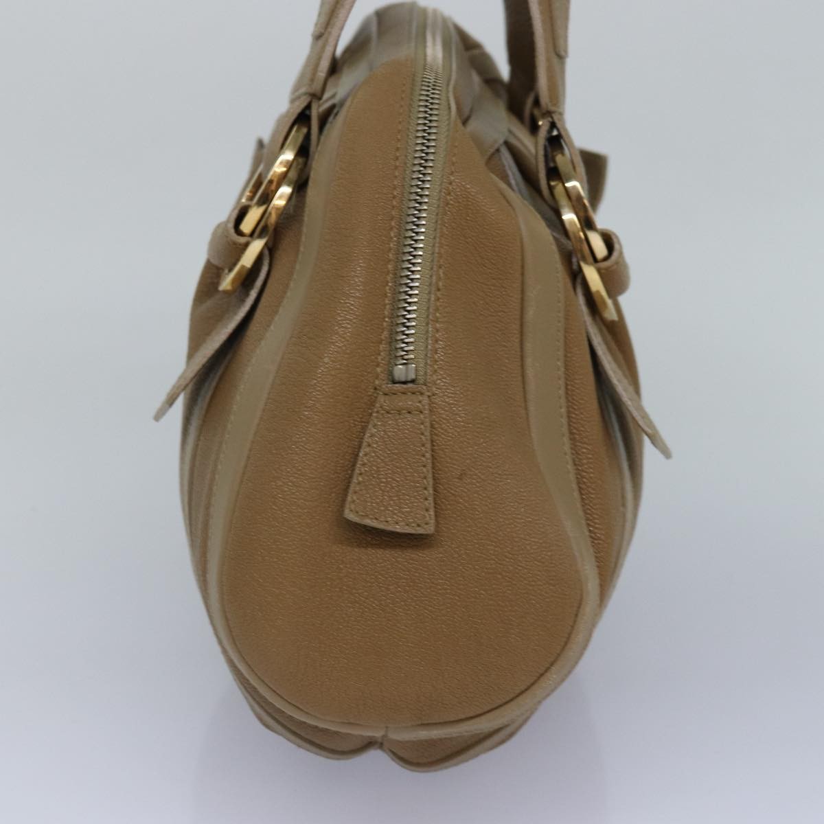 Bvlgari Bvlgari Doppio Handbag Leather Bruin