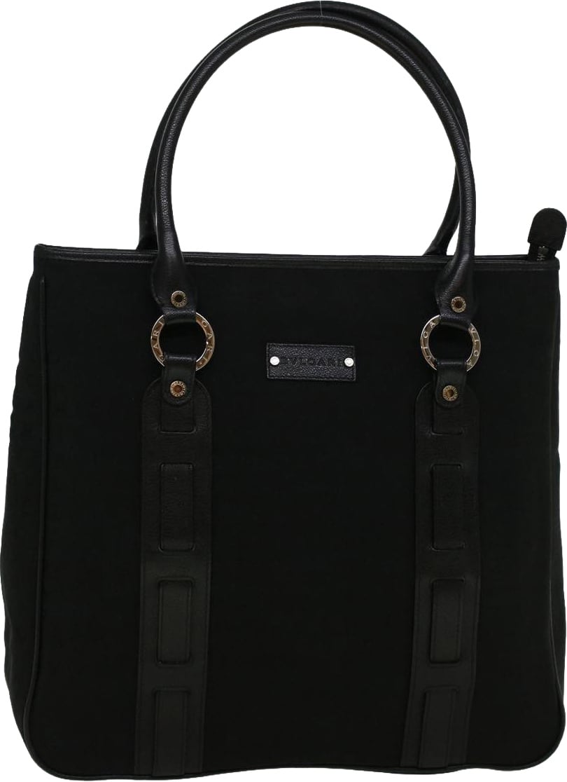 Bvlgari Vintage Canvas Zwart