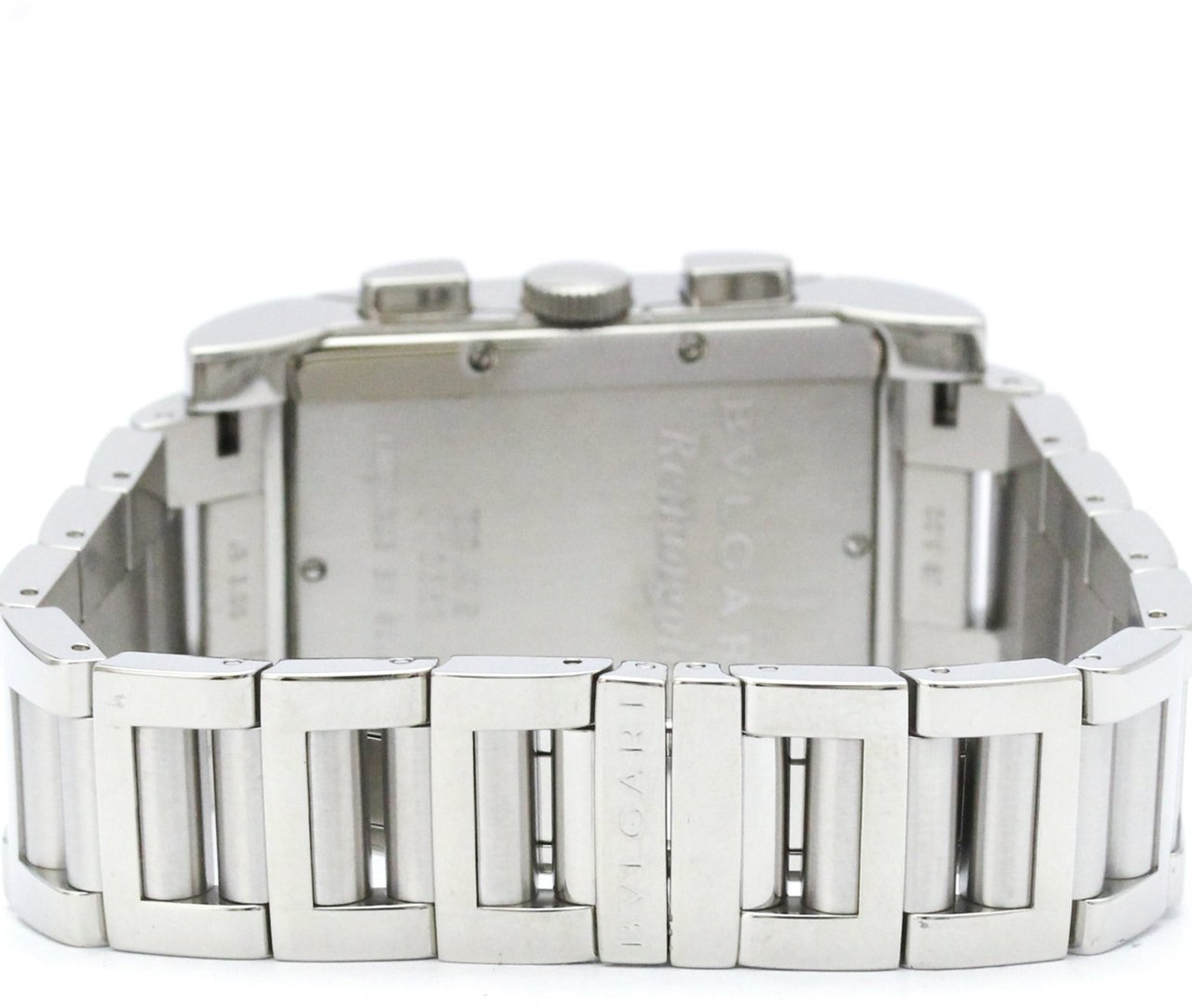 Bvlgari Bvlgari Rettangolo Chronograph Quartz Stainless Steel Divers